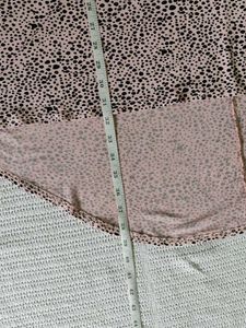 Pink Dalmatian Print Tunic Top
