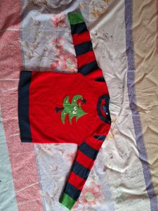 Red Christmas Tree Sweater