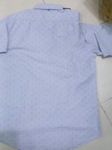 Men's Blue Checkered Slim Fit Shirt