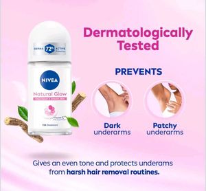 Nivea Natural Glow Smooth Skin Roll-On