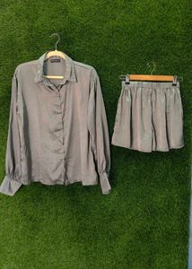 Elegant Satin Pajama Set for Women
