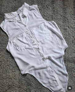 Cute white tank top
