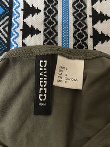 Olive Green Twist Front Tank Top