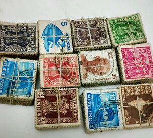 Vintage Postage Stamps Collection