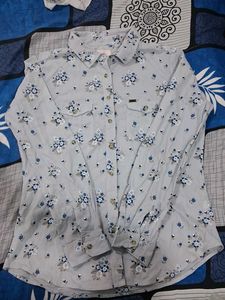 Floral Print Long Sleeve Shirt