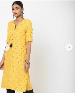 Sunshine Mustard Kurta | Everyday Chic 🌻