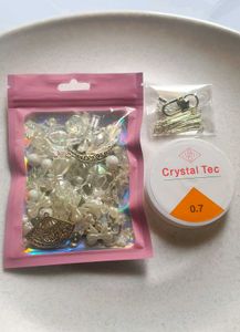 white aesthetics Jewelry Making Kit