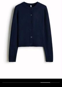 Classic Navy Blue Cardigan