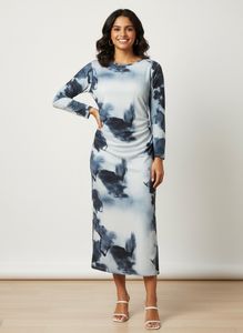 Abstract Print Dress🌠