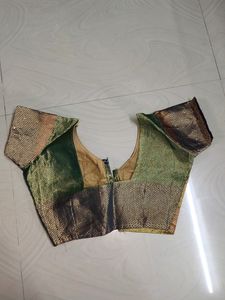 Beautiful Multi Colour Banarasi Organza Sarees