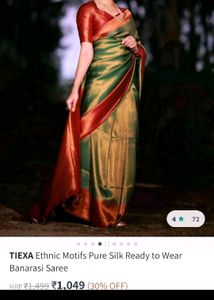 New Green Saree