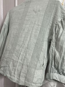 Zara Wrap Around Belt Top
