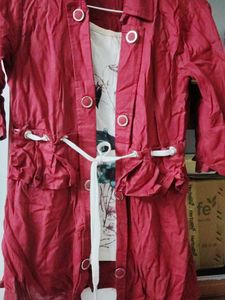 155.Women's Red Jacket top