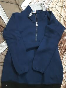 Men Blue Sweatshirt