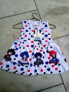Cute Polka Dot Baby Girl Dress