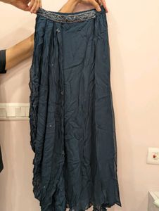 Elegant Navy Blue Co-ord Set