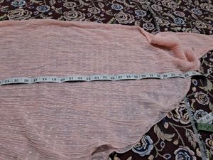 Sheer Pleated Bolero Shrug