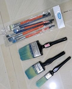 4Pack  Painting 3 & Flat Brushes 4