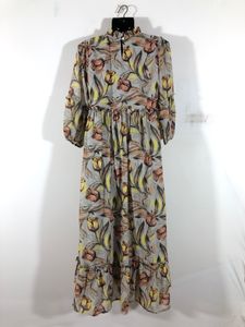 Multi Colour Printed Maxi Dress(Women’s)