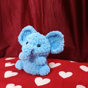 Crochet Mini Elephant Toy 🐘