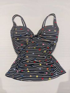Y2K Padded Polka Dot Cami Top