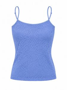 Blue Lace Cami Top