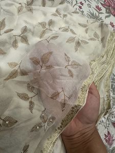 Pure chiffon saree(Unused)-Steal deal
