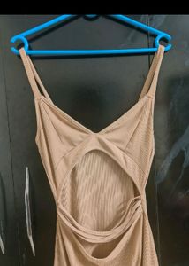 Beige Dress