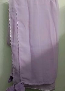 Beautiful Lavender Floral Kurta Set