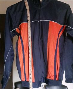 Navy Blue Orange Track Suit jacket