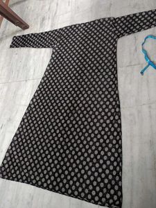 Elegant Polka Dot lycra Abaya  only