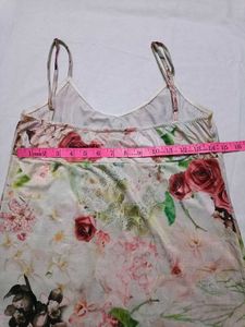 jubilia Floral Ruffle Mini Dress