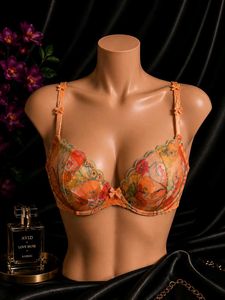 🇳🇿💫🎀Vibrant Floral Print Balconette Bra