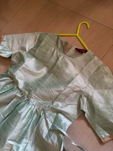 SAAKI BRAND New Green Flared Dress