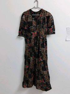 New Long Ethnic Gown with Belt