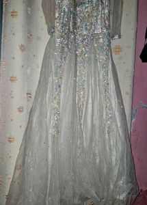 Elegant Embroidered Ethnic Gown