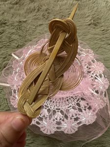 Handmade bamboo Woven Hair Stick