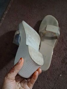 Madam Tanya Clear Strap Slides
