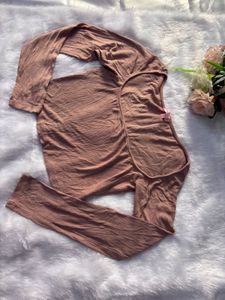 Soft Ruched Long Sleeve Top