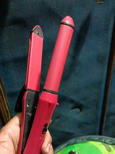 V&amp;G Professional Hair Curler and straightner 2in 1