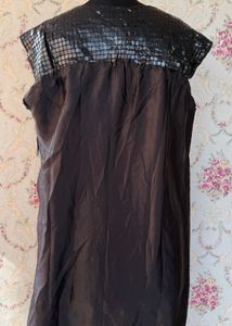 gothic Black Flapper Fringe Dress