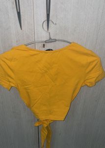 Chic Tie-Front Crop Top