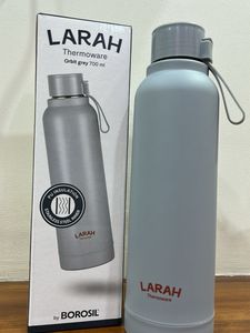 New- Larah Thermoware Orbit Grey Water Bottle🍾