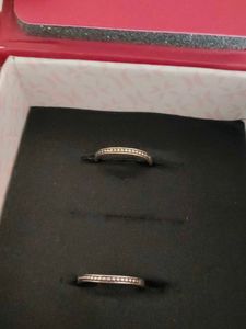 Oxidised Silver Bead Toe Rings