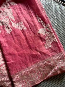Floral Dress Material Traditional Saree