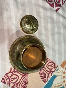 Antique Brass Gangajal Lota