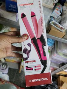 NewNova 2-in-1 Hair Straightener & Curler