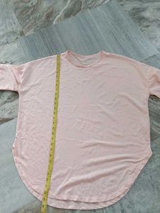 Light Pink Casual T-Shirt