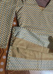 Short Kurti With Bell Bottom Sleeve
