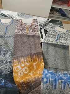 Set of 3 Printed Kurtas